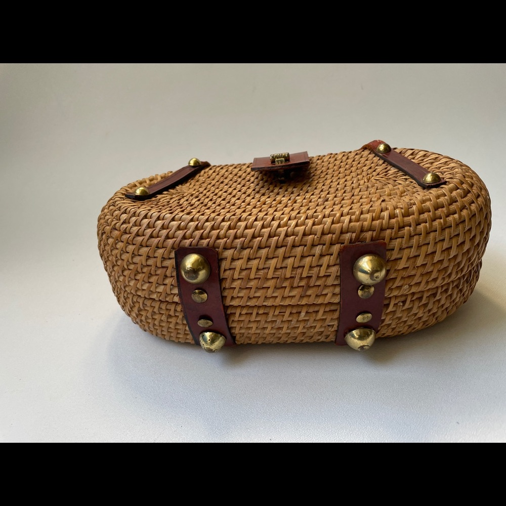 ๐HP๐ Vintage Boho Wicker Bag Clutch - Picture 7 of 9
